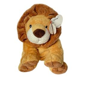 TY Pluffies Catnap The Lion Tylux Plush 2002 Lovey Beanie Babies Rare 8”
